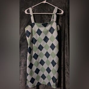 Multicolored dress, size XL